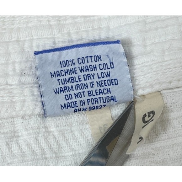 Pine Cone Hill Matelasse King Coverlet Quilt Bedspread White - Picture 5 of 5